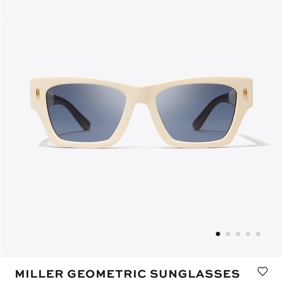 Tori Burch Sunglasses blue/white cream color - Picture 4 of 5